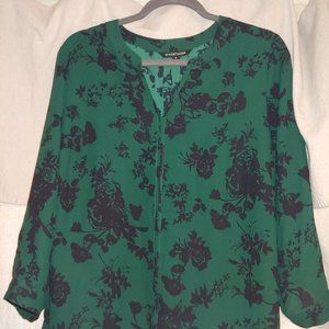 3/4 sleeve Georgette blouse